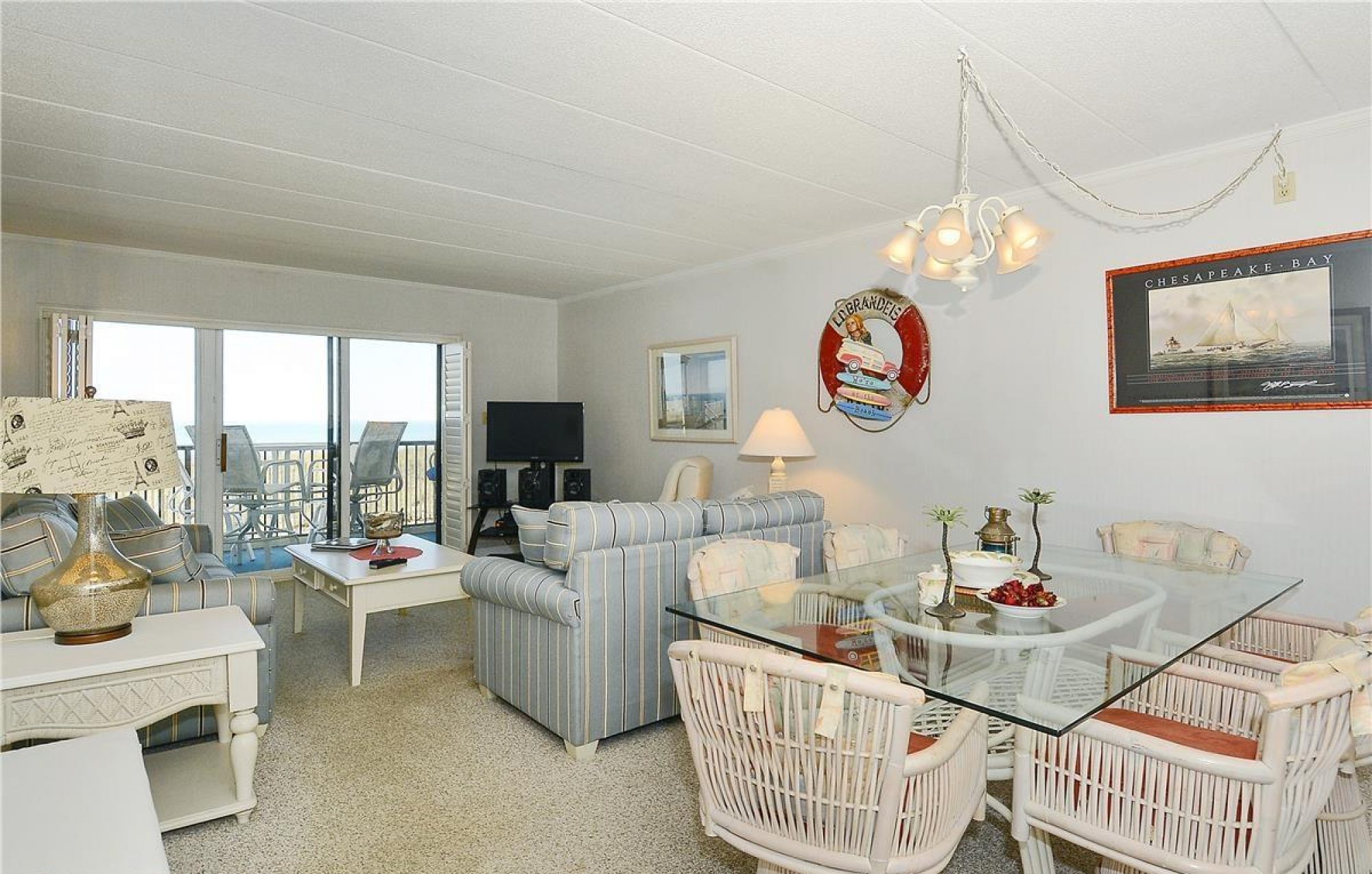 Sandpiper Dunes, Ocean City, Maryland First Floor with a